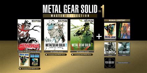 The title of the re-release, <b>Metal</b> <b>Gear</b> <b>Solid</b>: <b>Master</b> <b>Collection</b> Vol. . Metal gear solid master collection trophy guide